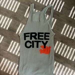 Freecity Gray and Black Cat Apparel